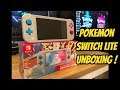 Nintendo Switch Lite Pokemon Sword and Shield Edition Unboxing! #Soulvember