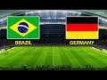 PES 2021 | BRAZIL vs GERMANY - eFootball Full Match All Goals HD