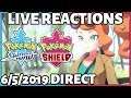 Pokemon Sword & Shield Direct - Live Reactions - 6.5.2019 - DarkLightBros