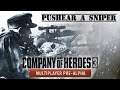 PUSHEO A FRANCOTIRADOR en COMPANY OF HEROES 3 / Batalla PreAlpha con la Wehrmacht - Gameplay Español