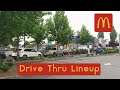 Really long McDonald's Drive Thru Lineup