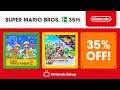 Save 35% on these Mario games for Nintendo Switch until March 21st!