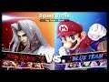Super Smash Bros Ultimate Amiibo Fights – Sephiroth & Co #30 Villains vs Heroes Squad Striker