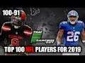 Top 100 NFL Players For 2019 | Projecting Next Year's Stars | 100-91
