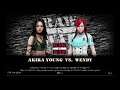 WWE 2K19 Akira Young vs Wenby on Dream match Friday