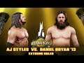 WWE 2K19 Rating WWE 60 tour AJ Styles vs. Daniel Bryan