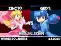 Zinoto (Peach) vs Geo S. (Megaman) | Winners Quarters | Equalizer #3