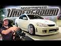 Построил легендарную Acura RSX в стиле Андеграунд NFS Project UNITE