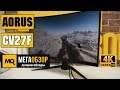 AORUS CV27F обзор монитора