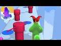 Blob Runner 3D Gameplay Level 17 - 23 (Android / iOS)