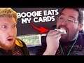 BOOGIE2988 EATS MY RARE POKEMON CARDS!