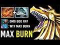 CRAZY MAX Slow Burn Overwhelming Blink + Shiva Team Wipe Combo Top 1 Ra Phoenix New Imba 7.30 Dota 2