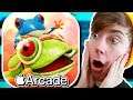 FROGGER IN TOY TOWN ( Apple Arcade Gameplay)