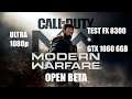 FX 8300 4.4+GTX 1060 6Gb in Call of Duty  Modern Warfare 2019 (BETA)