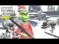GRINCH CRASHES CHRISTMAS PARTY!!! GTA 5 MODS