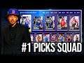 I USED THE LAST 13 #1 OVERALL PICKS IN NBA 2k21 MyTEAM FT. CADE CUNINGHAM (SQUAD BUILDER)