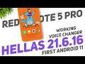 MIUI Hellas 21.6.16 First Android 11 Update For Redmi Note 5 Pro | Voice Changer & More Features