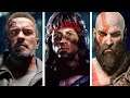 Mortal Kombat Rambo,Terminator,Kratos Story Endings