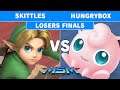 MSM Online 7 - Liquid | Hungrybox (Jigglypuff) Vs Skittles (Young Link) Losers Finals - Ultimate
