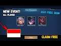 NEW! INDONESIA EVENT! FREE EPIC SKIN AND EMOTES! 2021 NEW EVENT | MOBILE LEGENDS 2021