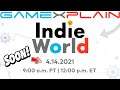 Nintendo Indie World Presentation Announced for TOMORROW! (20 Minutes!)