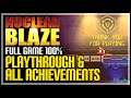 Nuclear Blaze Full Game 100% Walkthrough - All Achievements & Cats