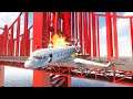 Plane Crashes Into Physics Bridge #2 | Teardown