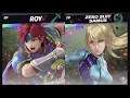Super Smash Bros Ultimate Amiibo Fights  – 5pm Poll  Roy vs Zero Suit