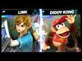 Super Smash Bros Ultimate Amiibo Fights – Link vs the World #34 Link vs Diddy Kong