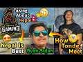 Total Gaming React To Nepali Regional Battle || How Tonde Gamer Meet Gyan Gaming