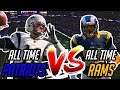 What if the ALL TIME RAMS played the ALL TIME PATRIOTS? - Madden What If