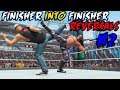 WWE 2K19 Finisher Into Finishers Reversals Part 2! Top 10