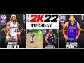 2K Tuesday! NEW Locker Codes + Tokens! NBA 2k22 MyTeam Pack Opening Highlights