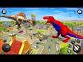 Ankylosaurus Spider & T-Rex Spider - Angry Animals City Attack - Simulator Games 2021