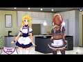 Apron Academy #5. I eat the best sandwich in the world. These girls are maids for the ARMY.