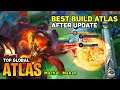 ATLAS BEST BUILD AFTER UPDATE [Top Global Atlas] by Machai - Mobile Legends