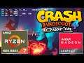 Crash Bandicoot 4: It's About Time - AMD Ryzen 7 4700U - Radeon Vega 7 - Test Gameplay