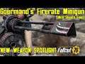 Fallout 76: New Weapon Spotlights: Gourmand's Firerate Minigun (With Stealth Field)