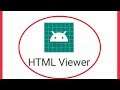 How To Fix HTML Viewer Problem Solve in Android