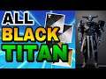 HOW TO MAKE AN ALL BLACK TITAN IN DESTINY 2! - Destiny 2 all black titan, destiny 2 titan fashion!