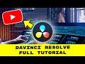How to use DaVinci Resolve / Tutorial for Beginners Part 1