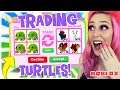 I Traded the NEW TURTLE for 24 Hours to see what I would get!! (Roblox Adopt Me)