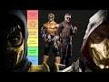 Mortal Kombat: New/Old Timeline Character Tier List