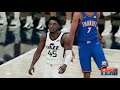 NBA 2K22 Gameplay: Oklahoma City Thunder vs Utah Jazz - (Xbox Series X) [4K60FPS]