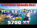 PCIe 4.0 vs PCIe 3.0 on RX 5700 XT (Latest Drivers 2020 Adrenalin 20.2.1)