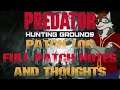 Predator Hunting Grounds  - Patch 1.06 Full Patch Notes and Thoughts