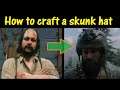RDR2 How to craft Skunk Hat