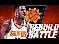 SUNS REBUILD BATTLE VS SIXRINGSOFSTEEL!! 5 90+ OVERALLS!?!? NBA 2K18