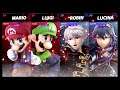 Super Smash Bros Ultimate Amiibo Fights – Request #16999 Mario Bros vs Lucina & Robin