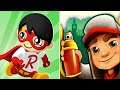 TAG with RYAN Vs. SUBWAY SURFERS (iOS Games)